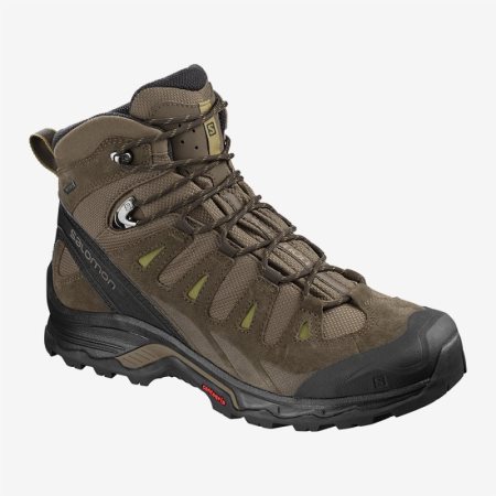 Buty Trekkingowe Męskie Salomon QUEST PRIME GTX Brązowe - PL 0-HCDN